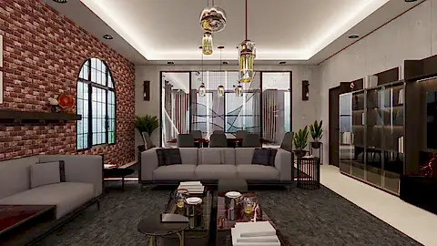 Oturma Odası Dekorasyon Projesi