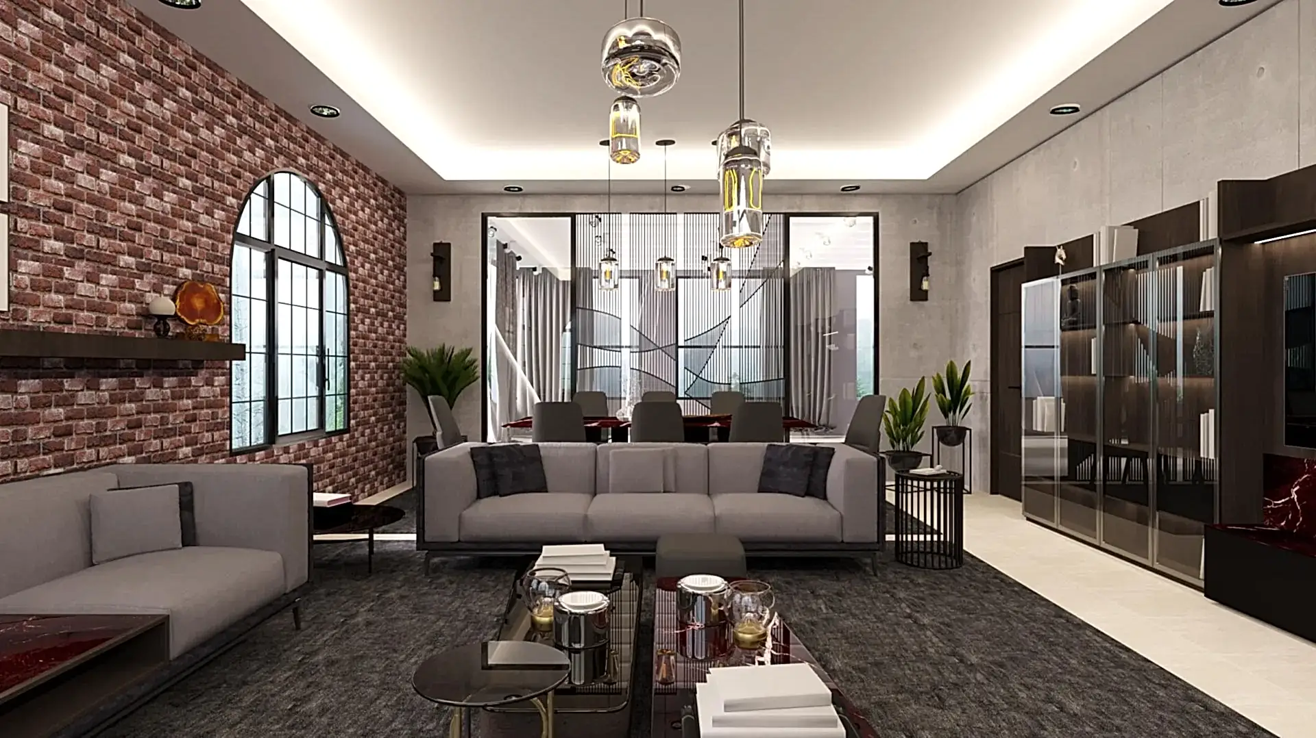 Oturma Odası Dekorasyon Projesi